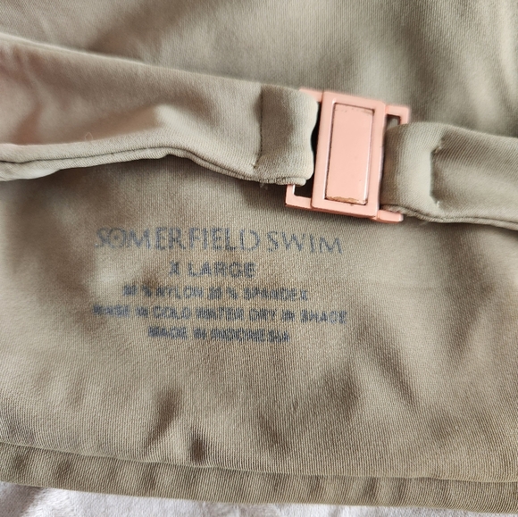Somerfield Swim Sage Green Two Piece Swimsuit Extra Large - Picture 3 of 4